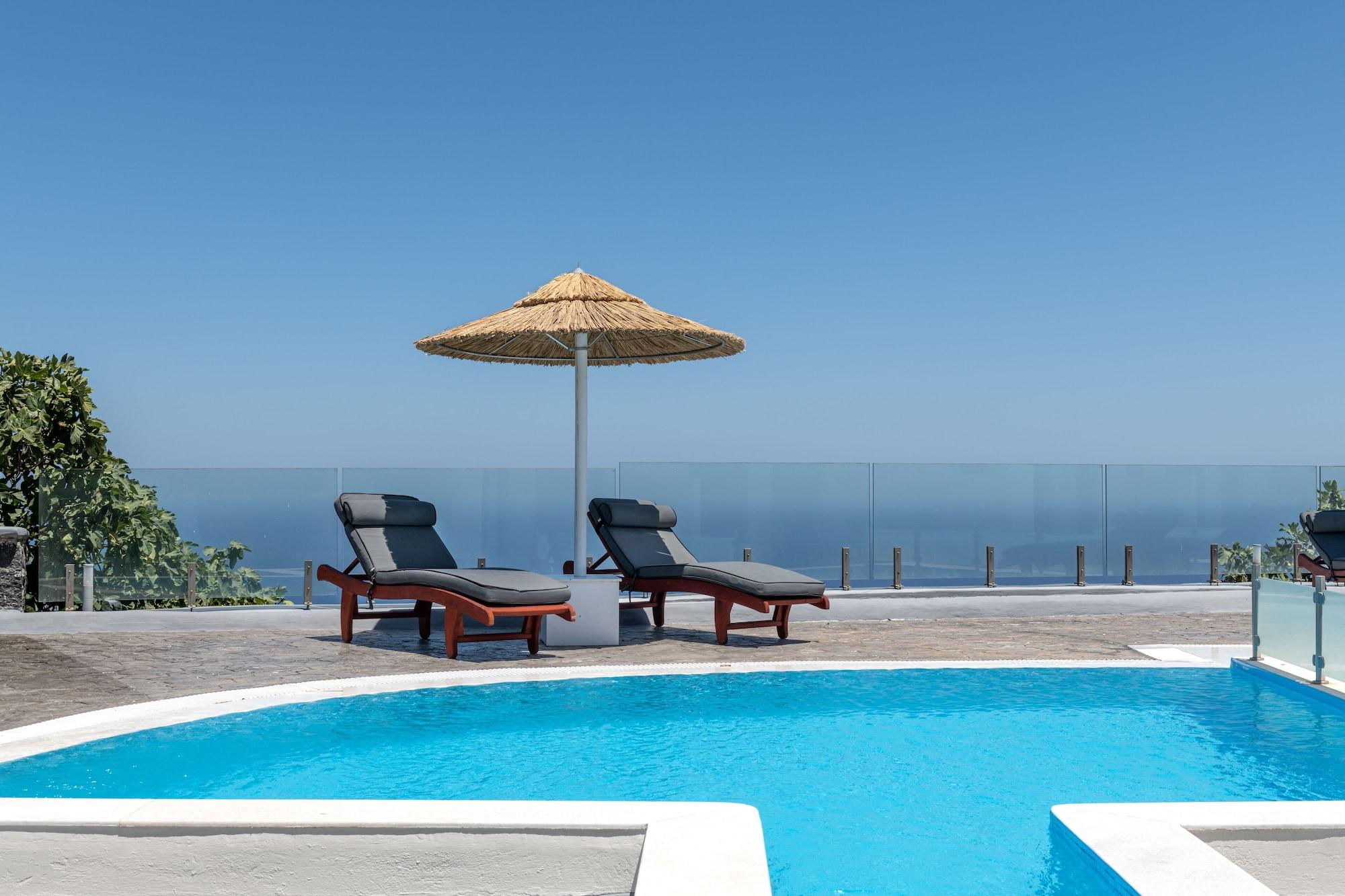 Splendour Hotel And Suites Firostefani Bagian luar foto
